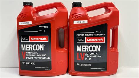 mercon vs mercons oil.